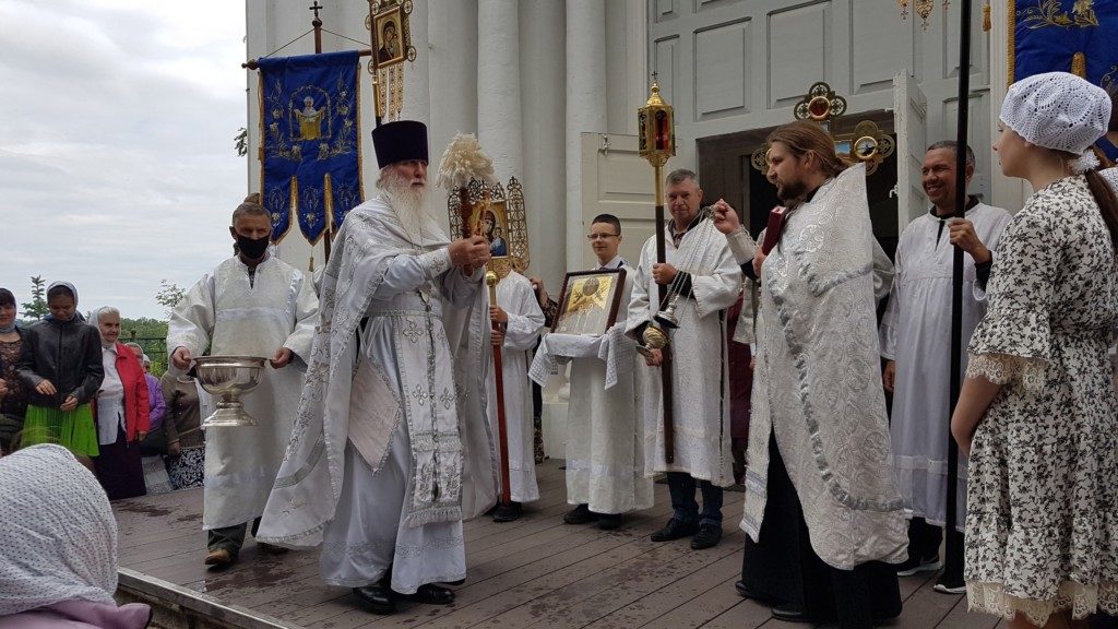 В праздник Вознесения Господня в Вознесенском соборе г. Ржева