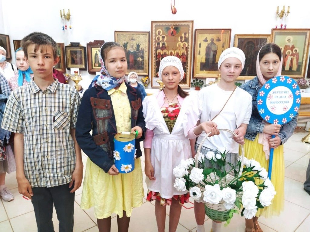 «Белый цветок» в Вознесенском соборе г. Ржева