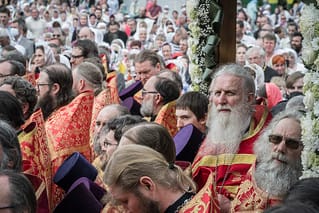 Прихожане Вознесенского собора г.Ржева приняли участие в торжествах в честь 500-летия обретения мощей святого преподобного Макария Калязинского.