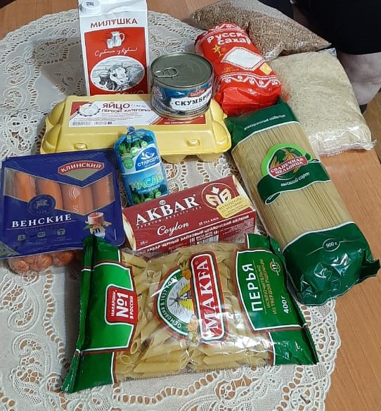 Нелидовское благочиние продолжает реализацию Проекта «Ежемесячный продовольственный минимум для одиноких стариков».