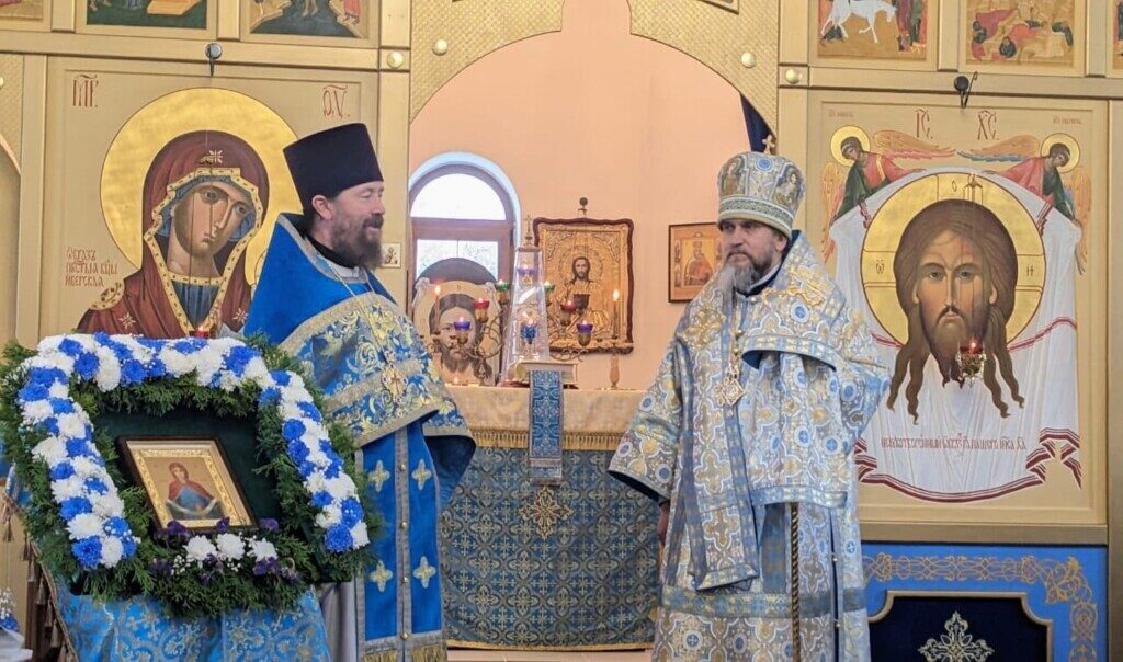 Архиерейское богослужение в праздник Покрова Пресвятой Богородицы