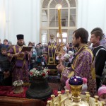 Освящение новых колоколов