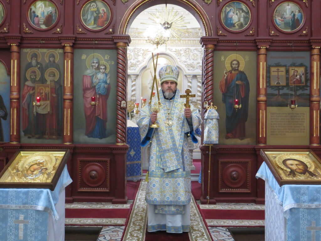 Архиерейское богослужение в праздник Рождества Пресвятой Богородицы