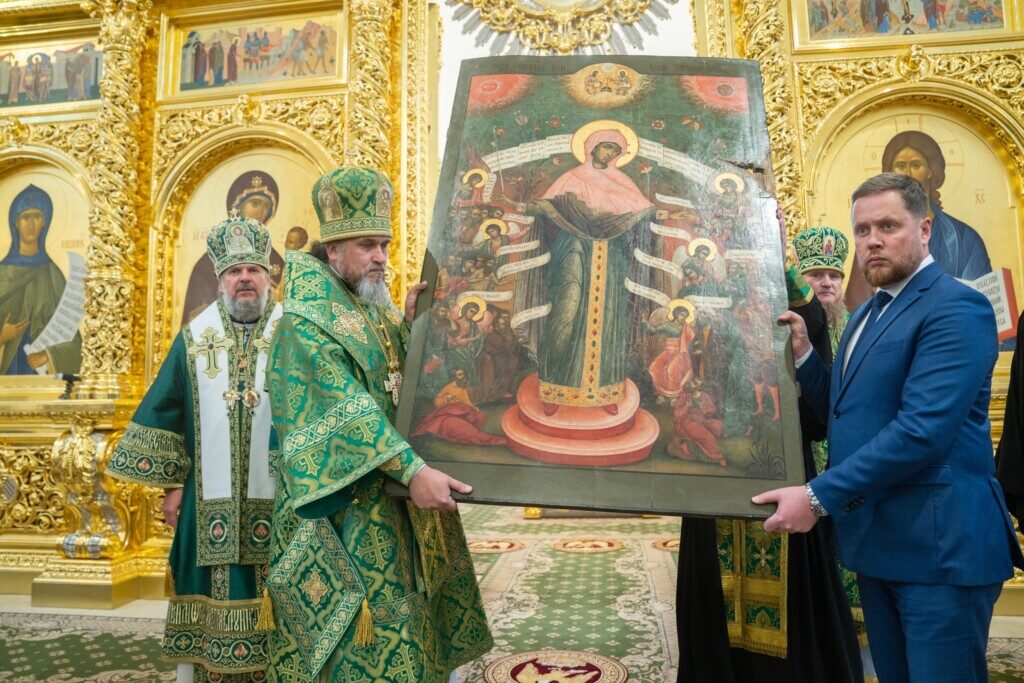 Икона Богородицы «Всех скорбящих радость»