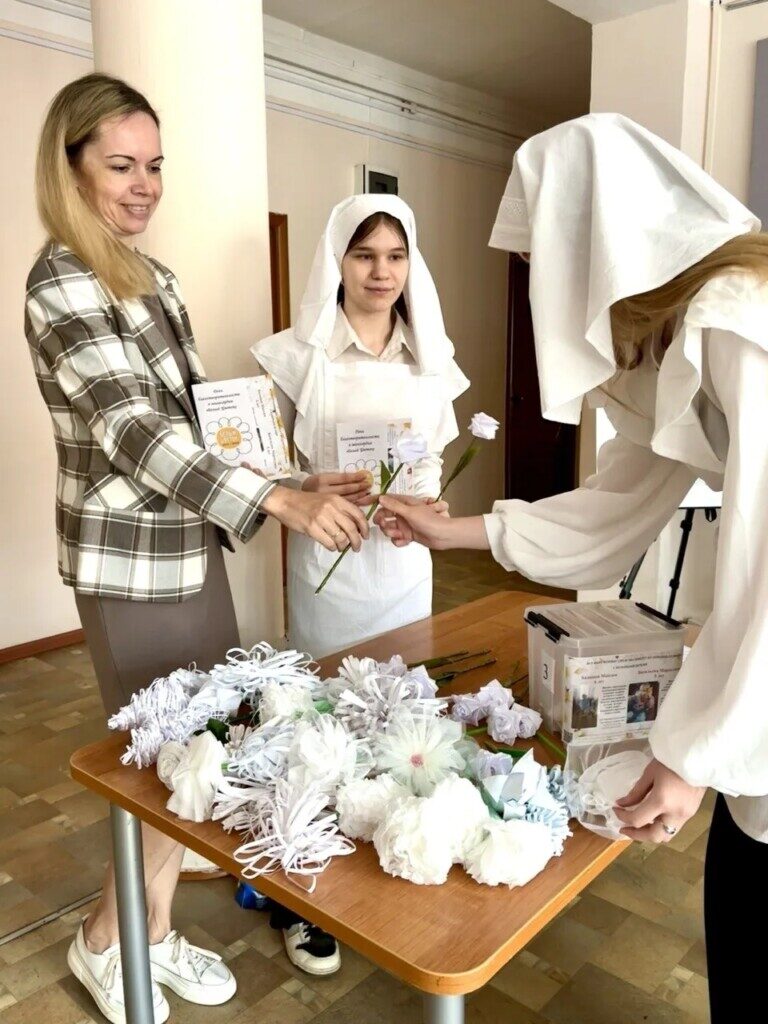 Концертная программа в рамках благотворительной акции «Белый цветок» — «Дорогою добра». ПОДРОБНЕЕ…