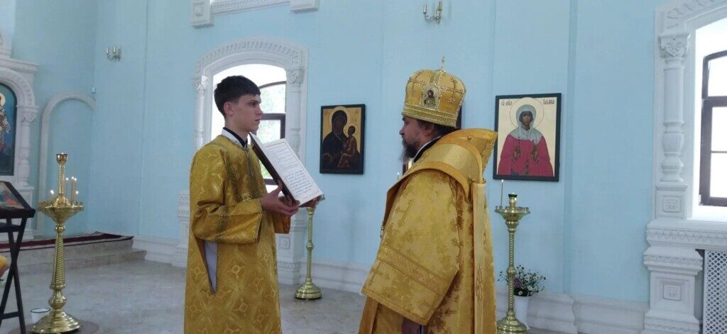 Архиерейское Богослужение в день памяти сщмч. Феодота, еп. Анкирского. ПОДРОБНЕЕ…