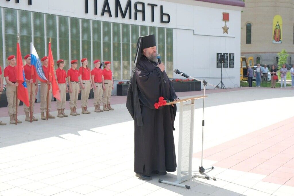 Открытие мемориальным доскам погибших на СВО. ПОДРОБНЕЕ…
