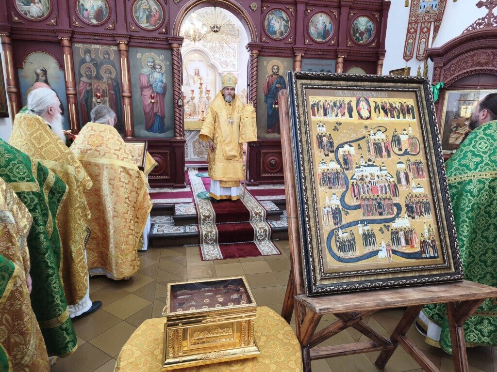 Архиерейское богослужение в день памяти преподобного Варлаама Хутынского. ПОДРОБНЕЕ…